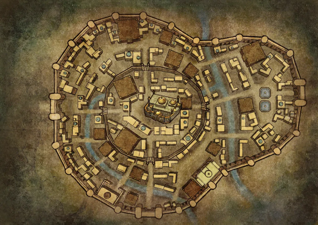 Map of Baghdad